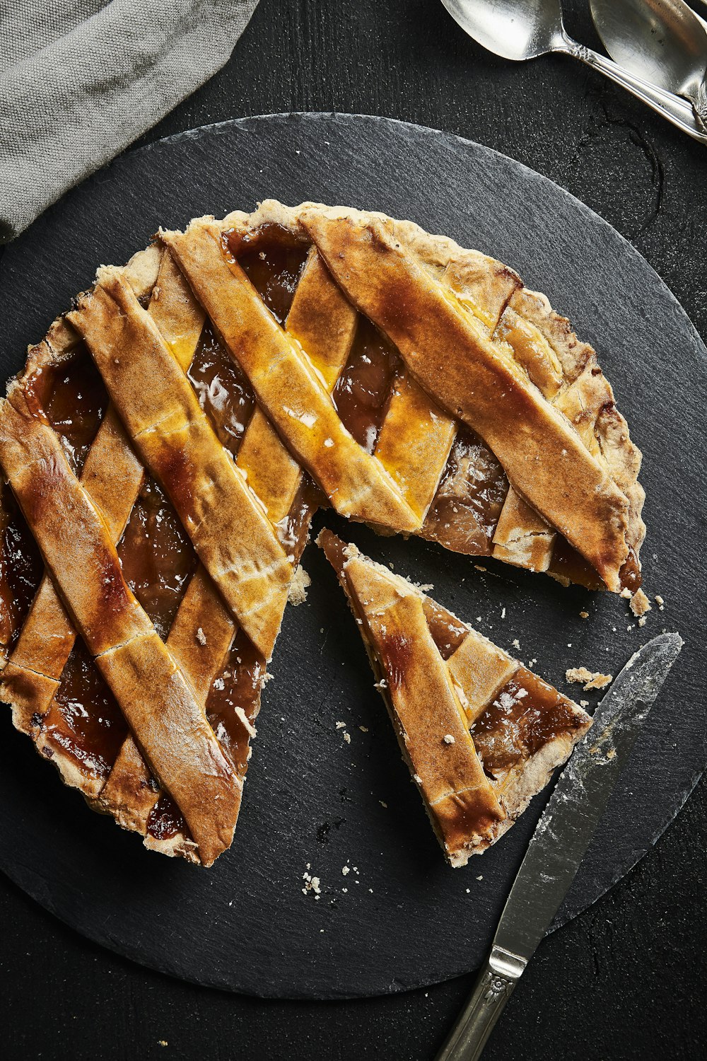Warm Spiced Dutch Apple Pie