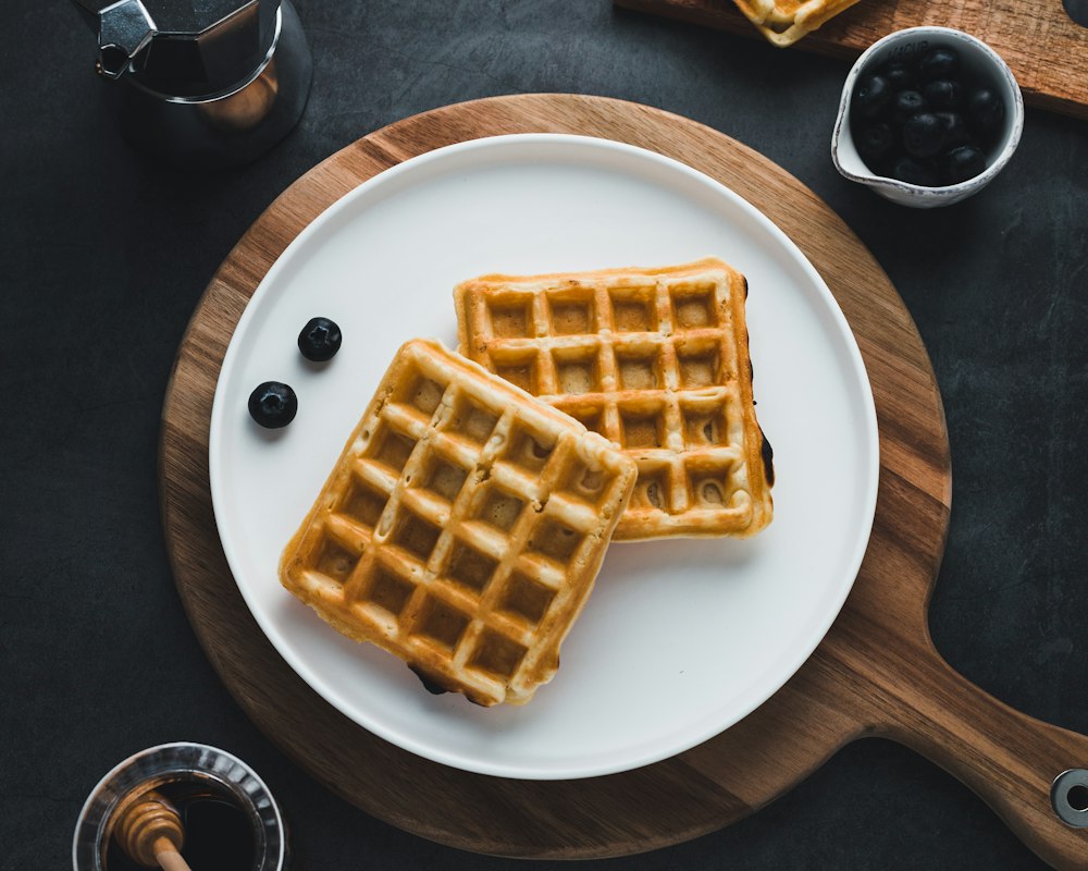Crispy Golden Belgian Waffles