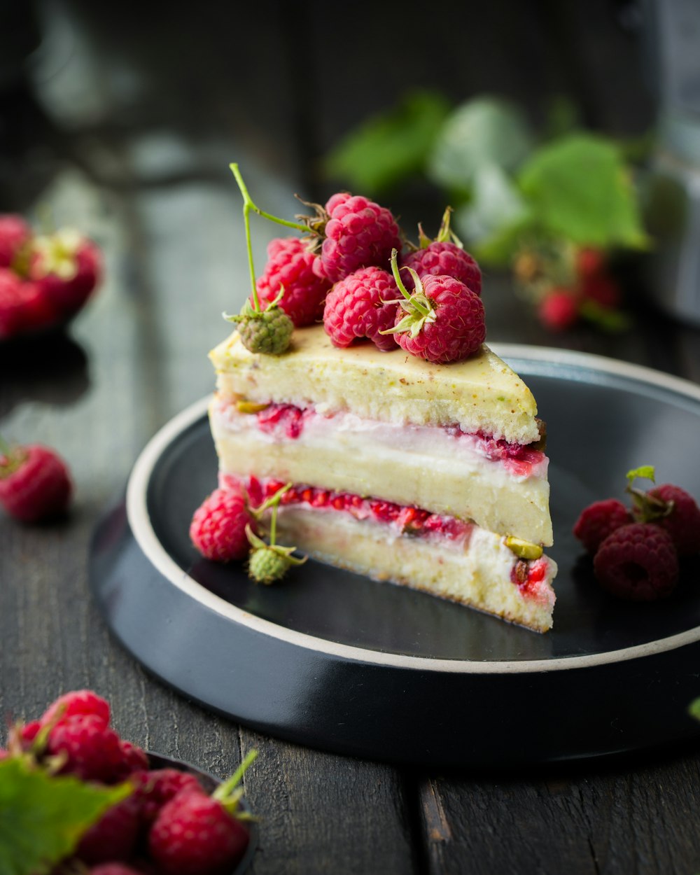 Fresh Strawberry Swirl Cheesecake